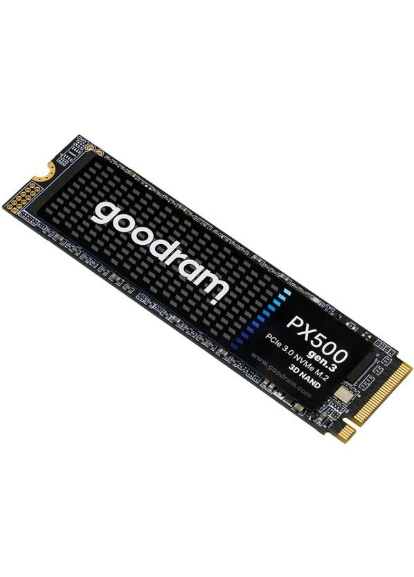 SSD 512Gb PX500 M.2 2280 PCIe 3x4 NVMe 1.4 3D NAND, Retail Goodram (360396965)