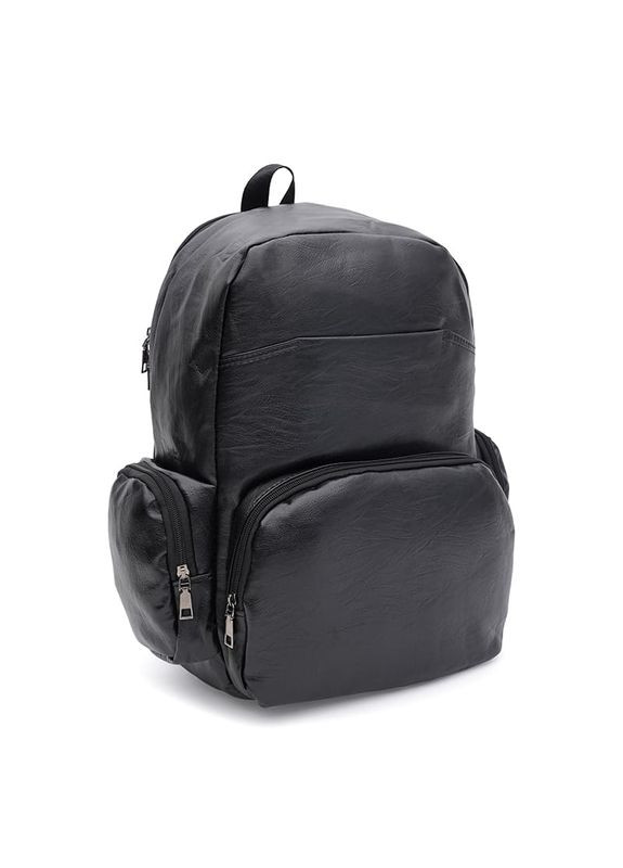 Рюкзак чоловічий з екошкіри C1PI882bl Black Monsen (301871347)