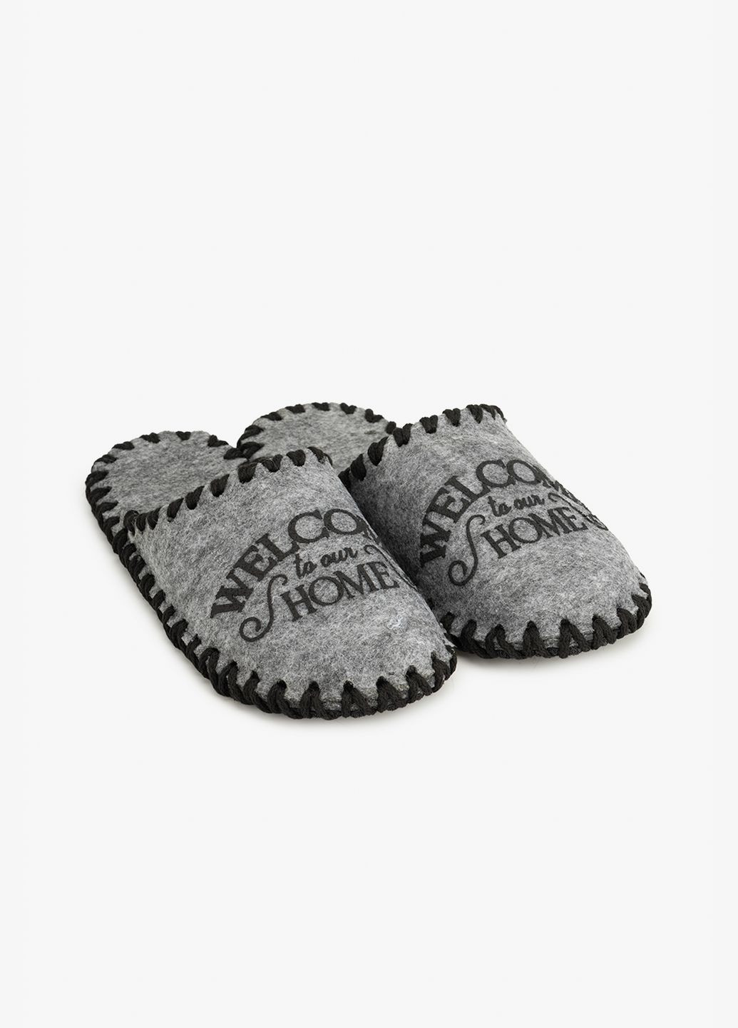 Серые тапочки женские 245w серый shop (2000990837486) VENDS