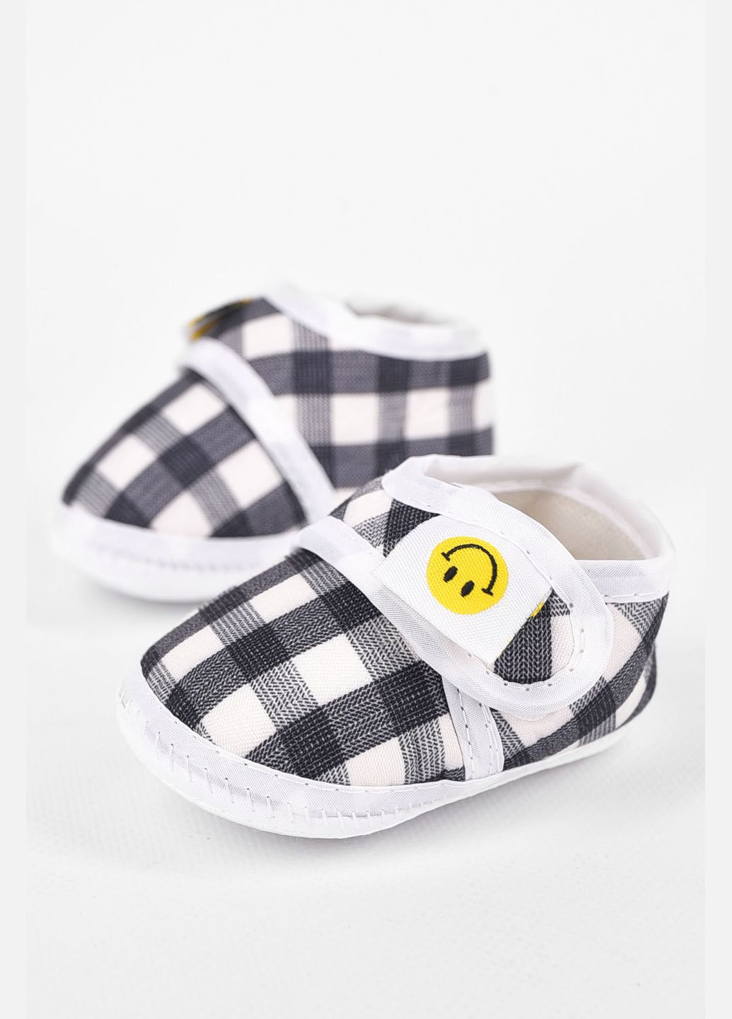 Черные пинетки детские черного цвета Let's Shop