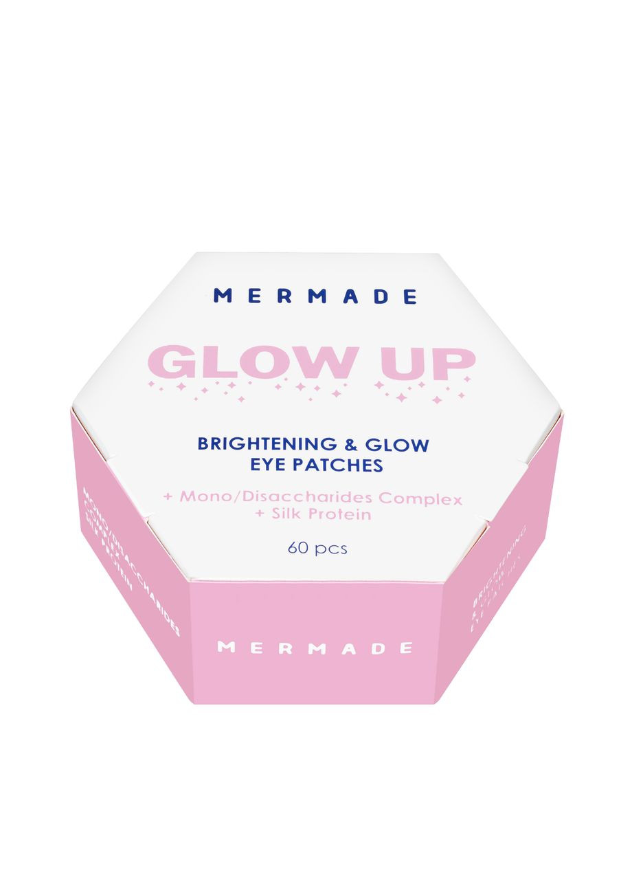 Патчі під очі освітлювальні Silk protein & Mono- and Disaccharies complex 60 шт. MERMADE (316715790)