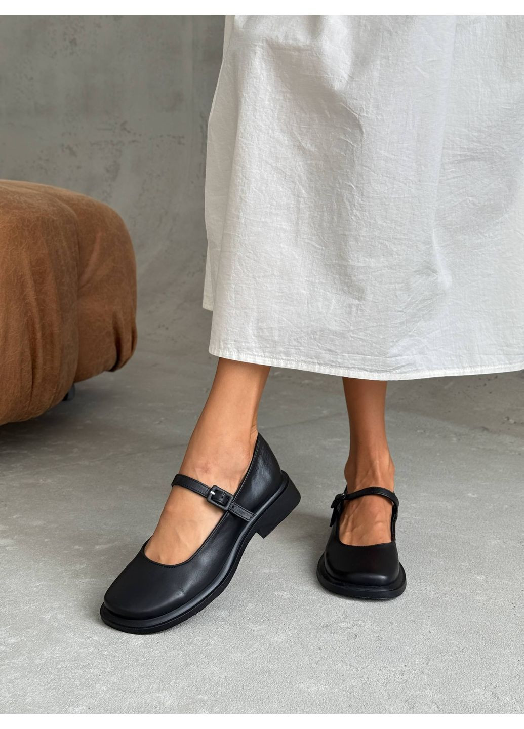 No Brand Туфли с анатомическим носиком черный з, — (358204544)