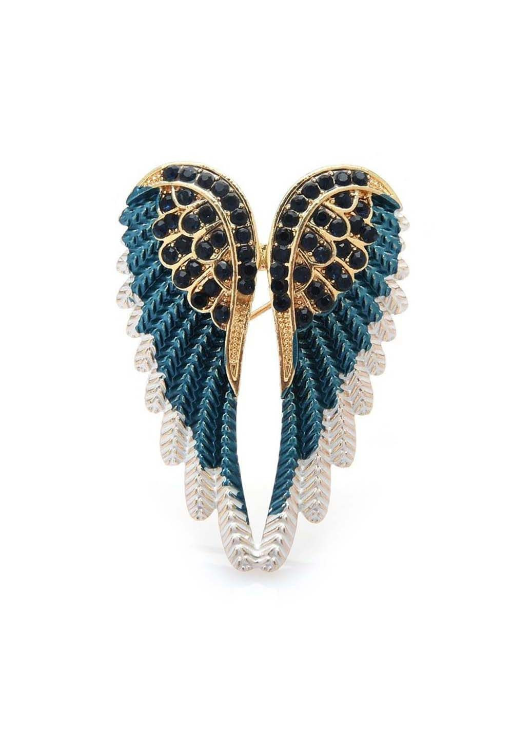 Брошка Крила Ангела BRBF112887 3,7 х 5,1 см BROCHE (298534339)