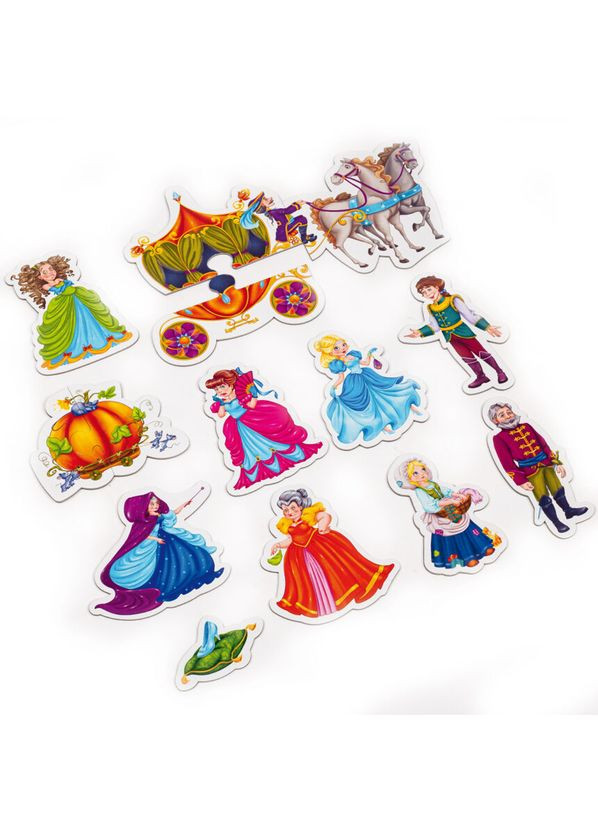 Настільна гра Магнітний театр. Попелюшка (VT3206-53) Vladi toys (364115106)