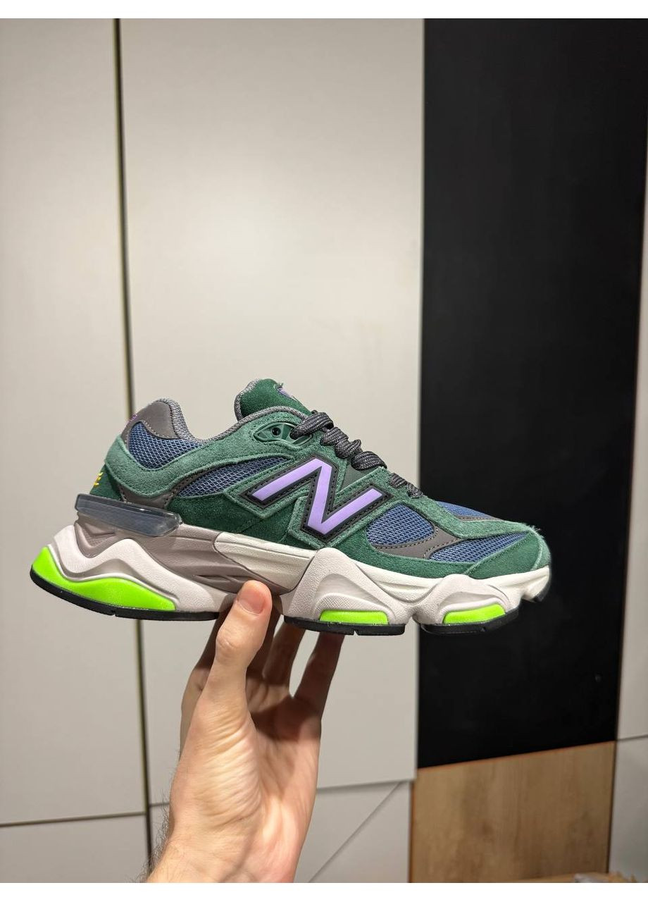 КРОССОВКИ ЖЕНСКИЕ NEW BALANCE 9060 NIGHTWATCH GREEN НЬЮ БЕЛАНС 9060 No Brand серые демисезоны (367169711)