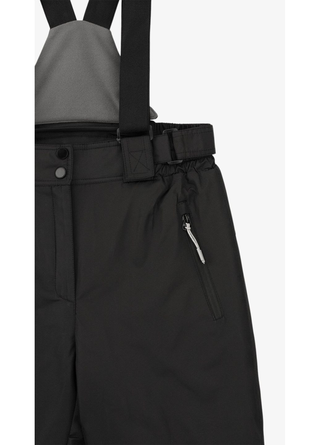 Черные повседневный зимние брюки No Brand