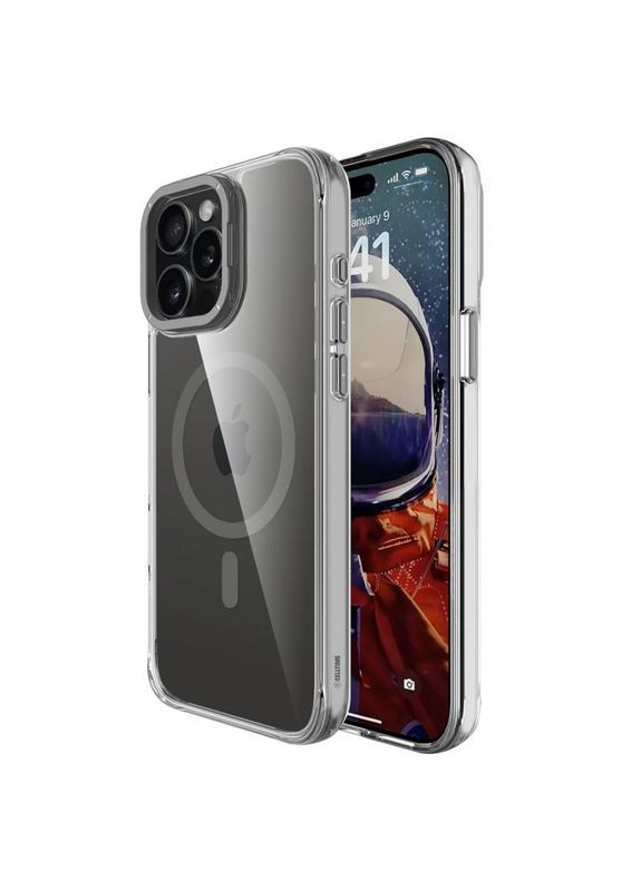 Чехол TPU Space Case Apex with MagSafe для Apple iPhone 13 Pro / 14 Pro (6.1") Grey No Brand (345636738)
