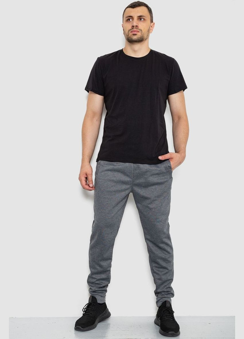 Серые спортивные, кэжуал демисезонные брюки Ager