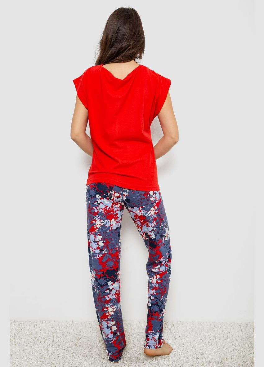 Красная пижама женская Amitex 243R1484-031