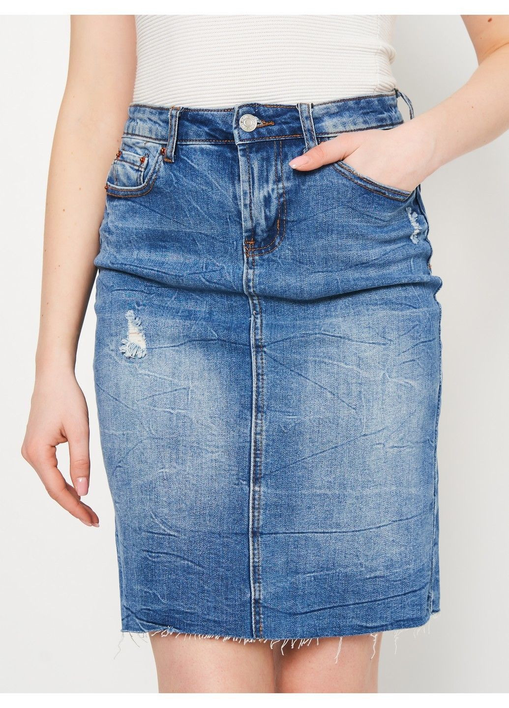 Джинсова спідниця Dex (302748281)