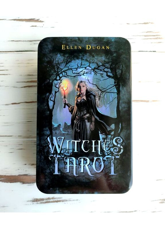 Карти Таро Відьм Witches Чаклунське таро в металевій коробці Tarot (351372729)