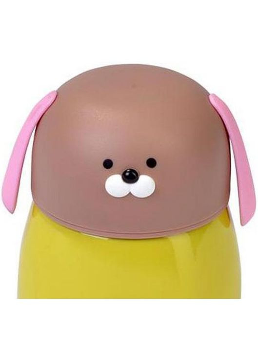 Термос Щенок 300мл детский пластиковый корпус для горячих и холодных напитков термос для детей Fissman (368981700)