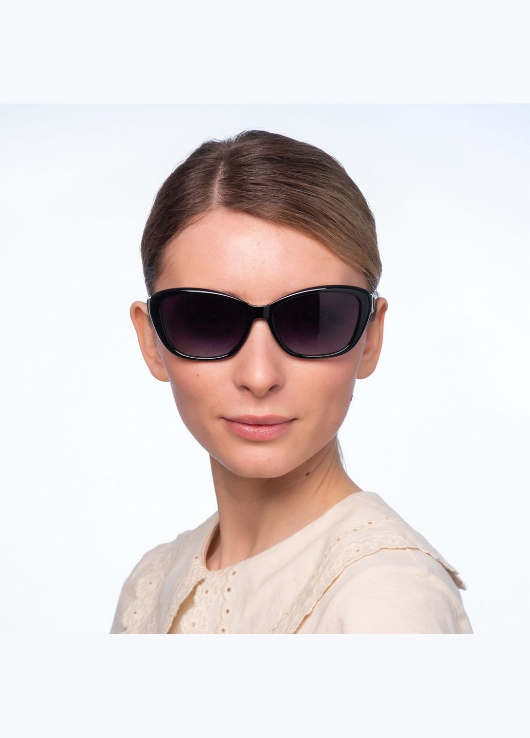 Сонцезахисні окуляри з поляризацією Класика жіночі LuckyLOOK 093-950 (289359895)