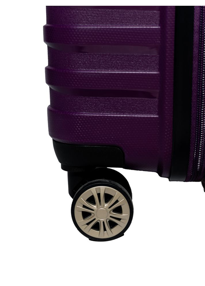 Чемодан маленький S под ручную кладь 43803 полипропилен Фиолетовый Snowball (298728867)