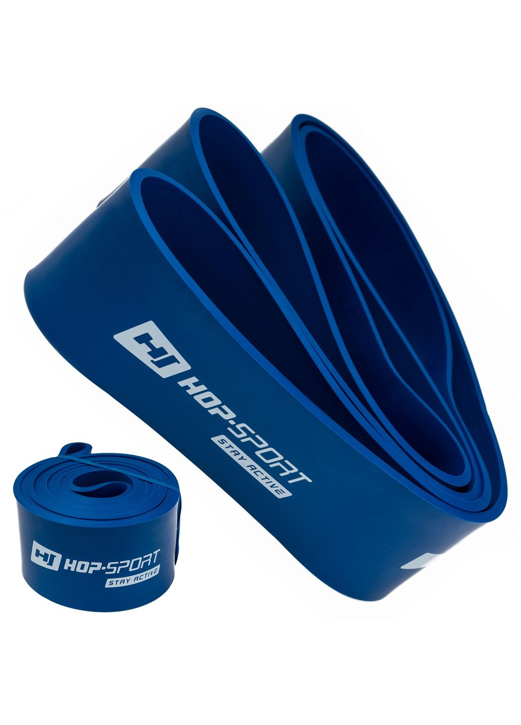 Резинка для фитнеса 2880 кг HS-L064RR синяя Hop-Sport (301538608)
