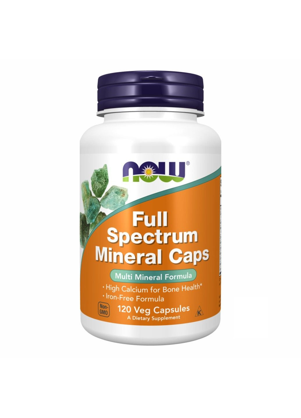 Повний спектр мікроелементів, 120 вегетаріанських капсул Now Foods (347600968)