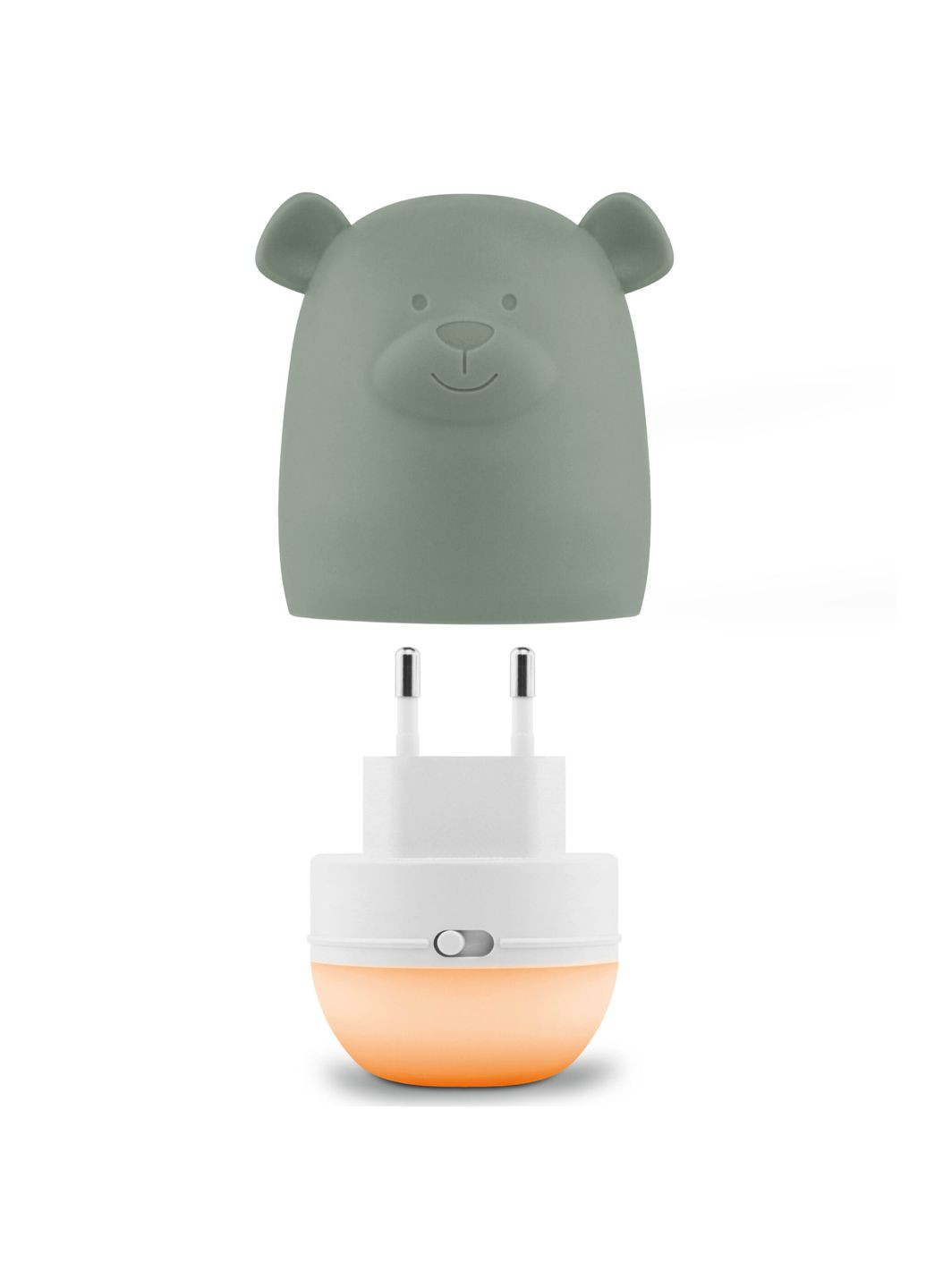 Нічник з датчиком сутінок Benny the Bear, зелений () Zazu ZA-BENNY-02 (331790379)