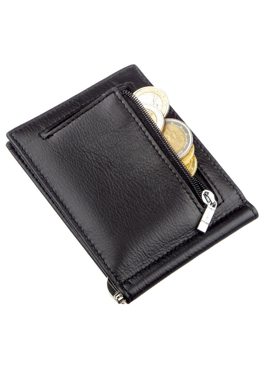 Затискач з монетницьою на блискавки 18948 st leather (329440408)