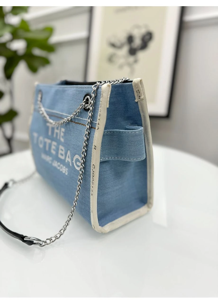 Джинсова сумка Marc Jacobs Tote Bag Denim Small No Brand (396488147)