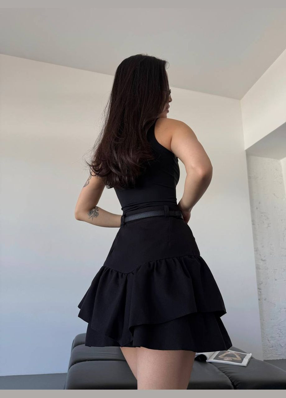 Жіноча чорна спідниця No Brand (338377296)