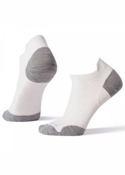 Термошкарпетки для бігу Wmn PhD Run Ultra Light Micro Socks Білий-Сірий Smartwool (282699530)