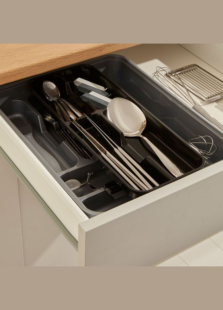 Лоток для столових приладів подвійний пластиковий Plastik Dunya 14004 (326598877)