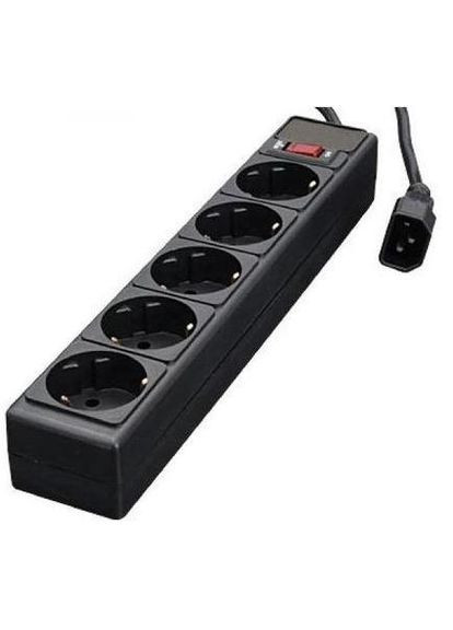 Фильтр UPS (SPG5-X-6B) 1.8m Black (о) Gembird (322840958)