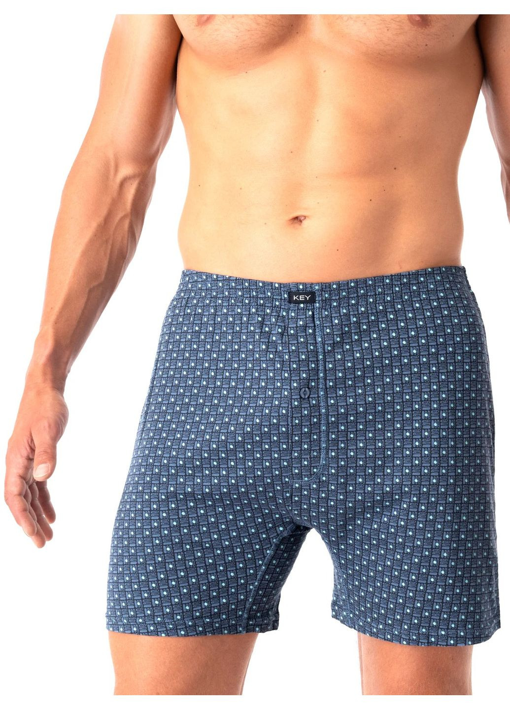 Мужские семейные трусы боксеры Key (323580215)