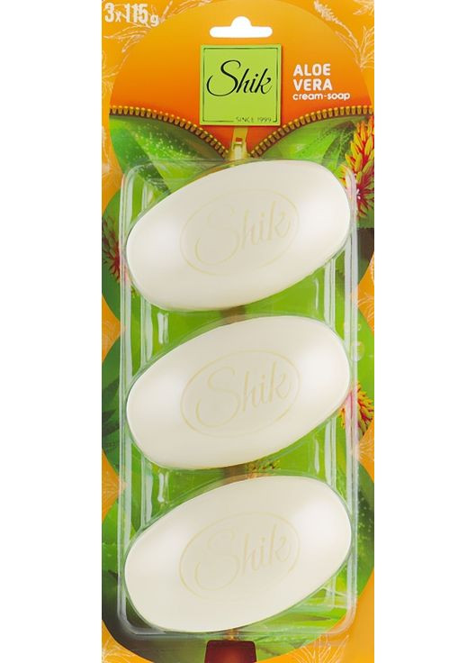 Мило туалетне у груповій упаковці блістер "Алое вера" - " " 3x115g (639633-35599) Шик (368661443)