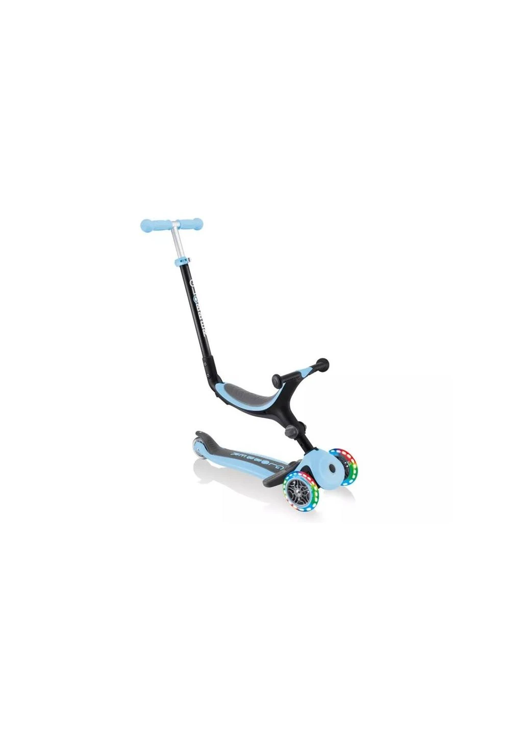 Самокат GO UP FOLDABLE PLUS LIGHTS пастельно, 1.5+ Globber (394675448)