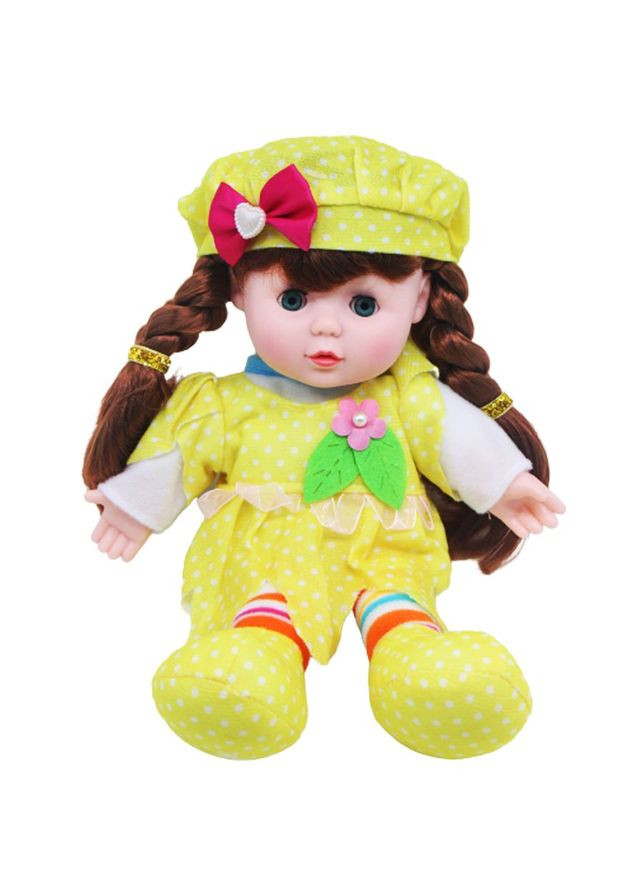 Мягкая кукла "Lovely Doll" (желтый) MIC (290251620)