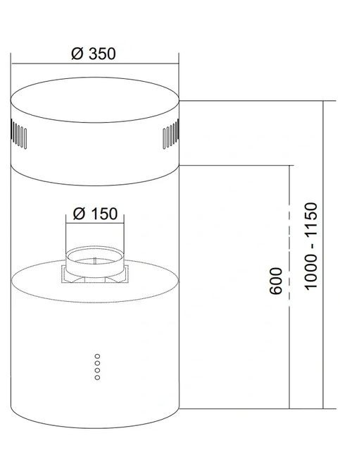 MARGARETTE W: кухонная вытяжка GUNTER&HAUER (361079439)