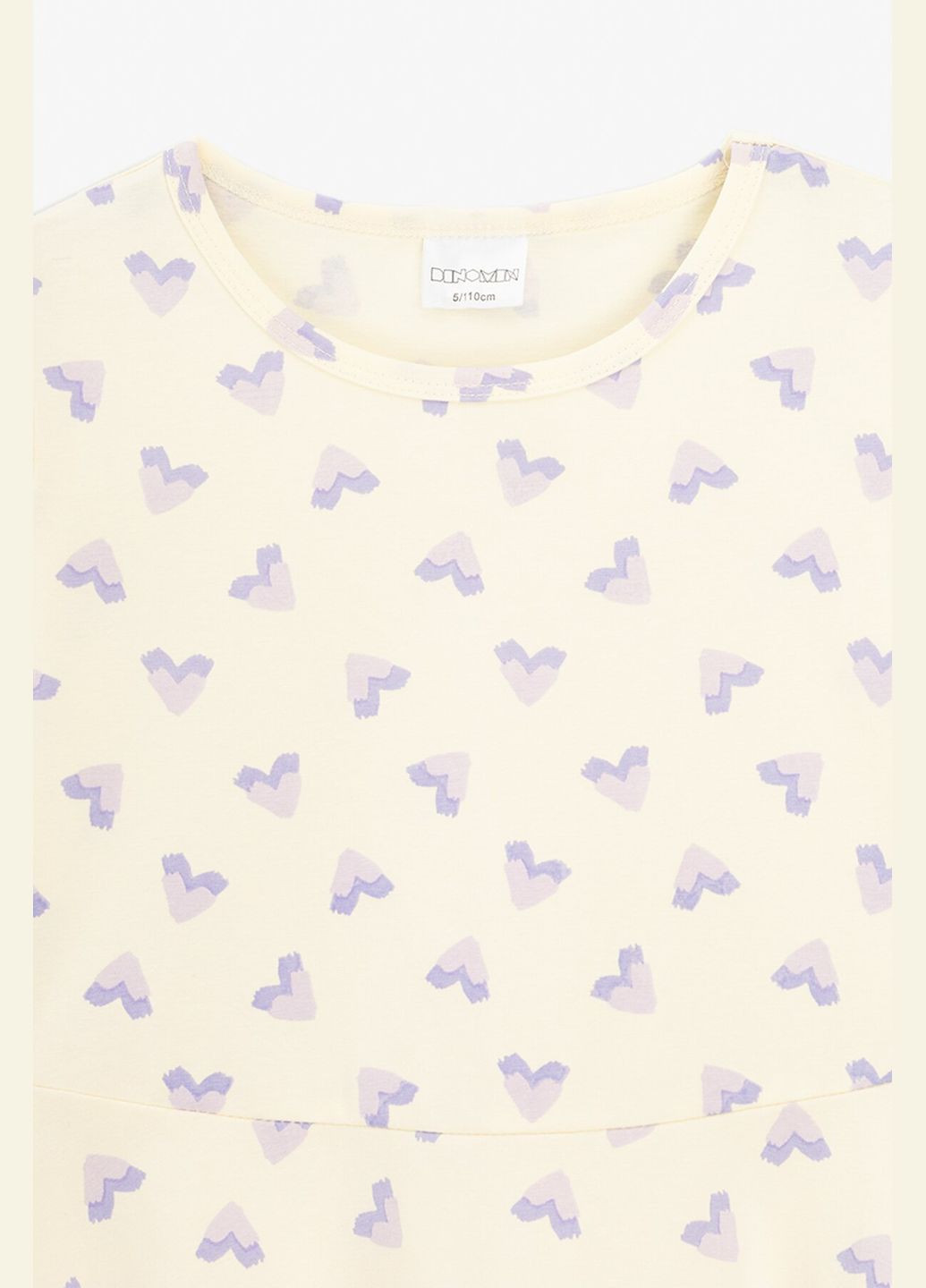 Молочное платье с узором для девочки 172 116 см молочный shop (2000990940650) Lizi Kids (368866222)