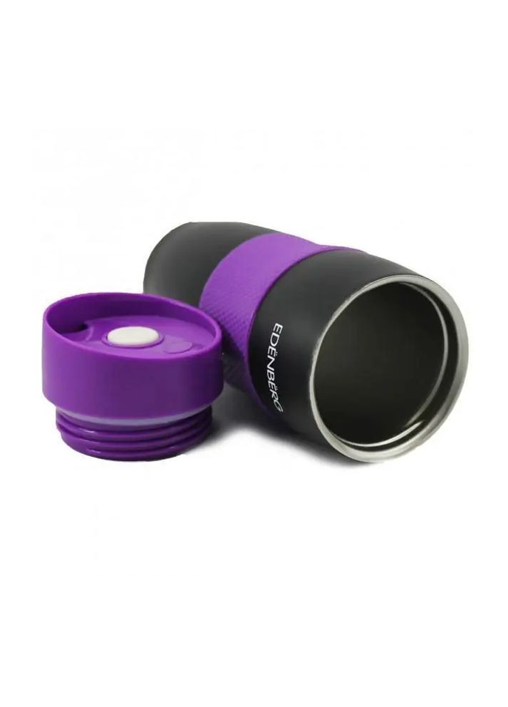 Термокружка вакуумная из нержавеющей стали 380 мл EB-622 фиолетовый Edenberg (360654566)