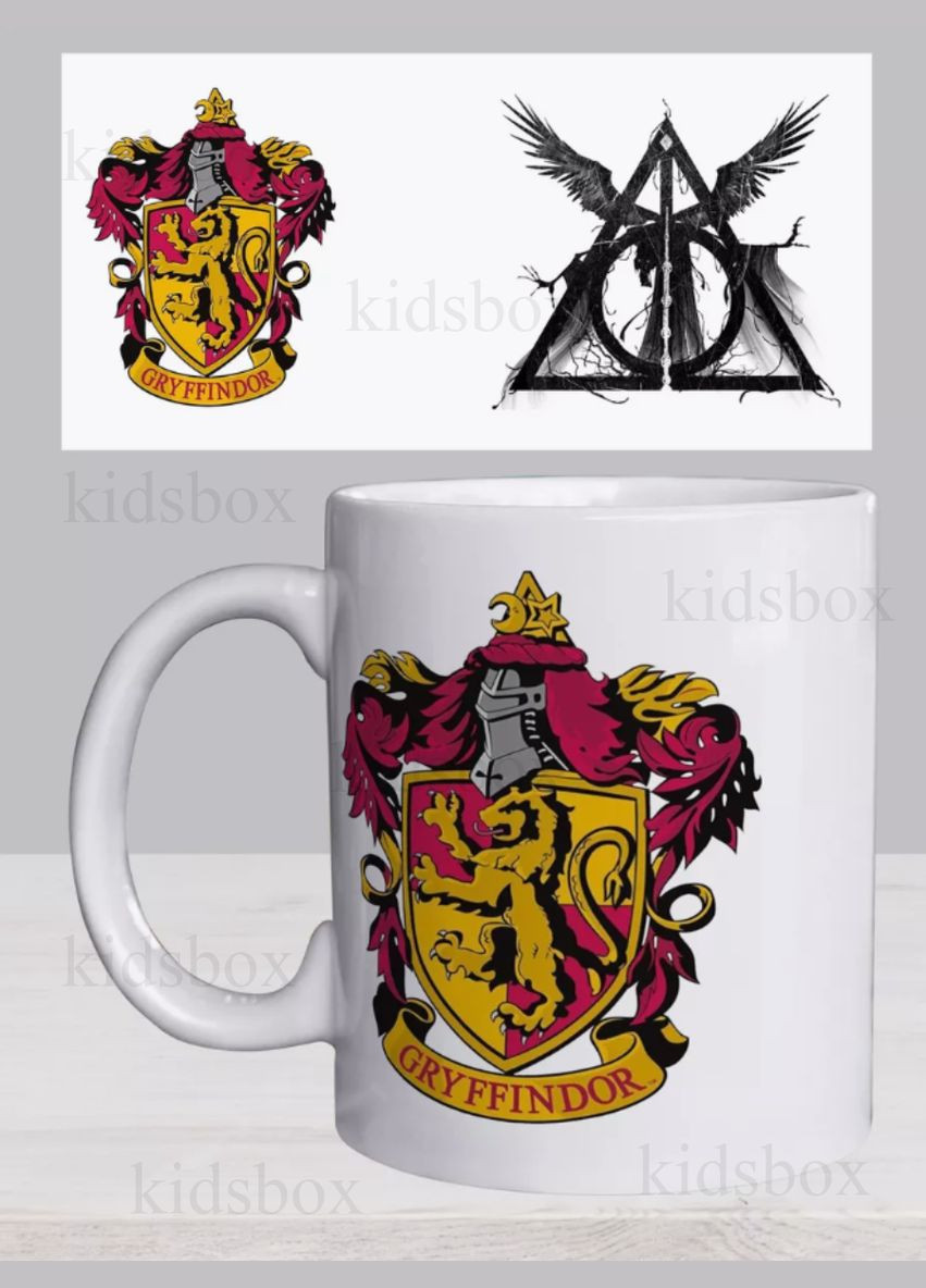 Кружка Гаррі Поттер з принтом керамічна чашка Harry Potter Хогвартс 330 мл Uk_133 Shantou (316649637)