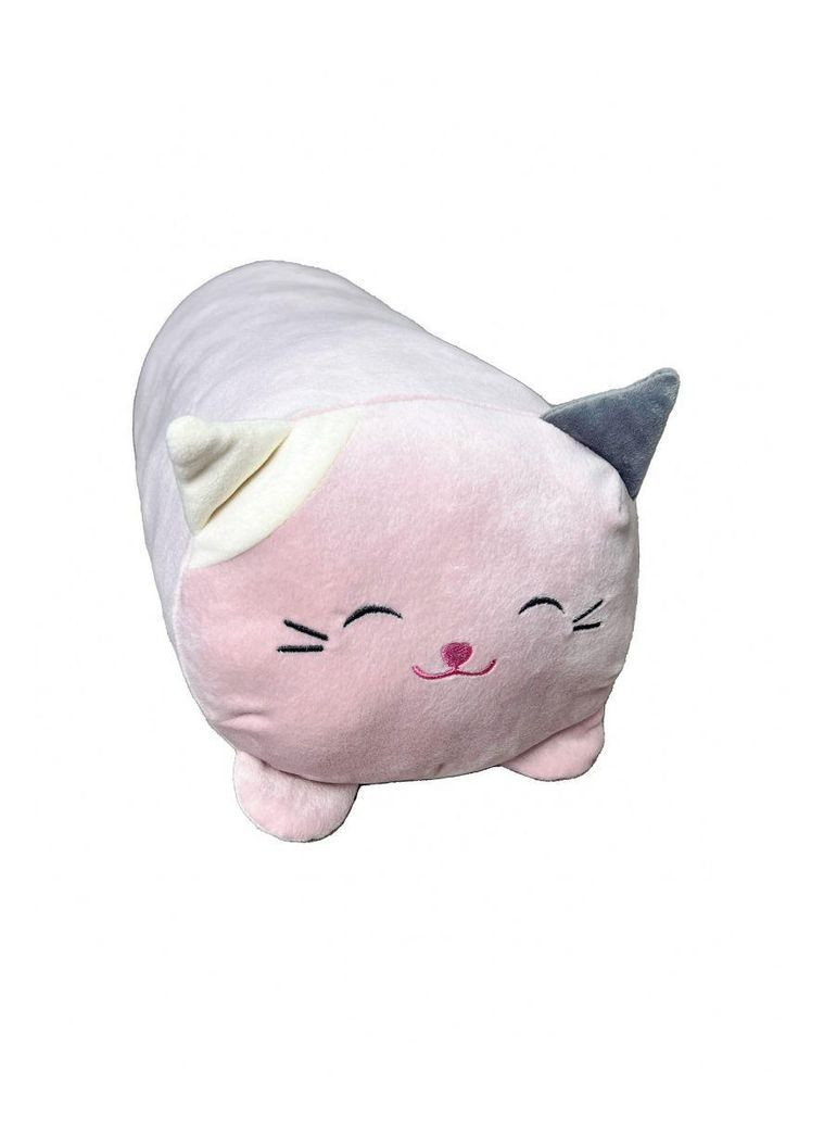 Подушка-обнимашка Кошка розовая 50х25 см Прованс (366969899)