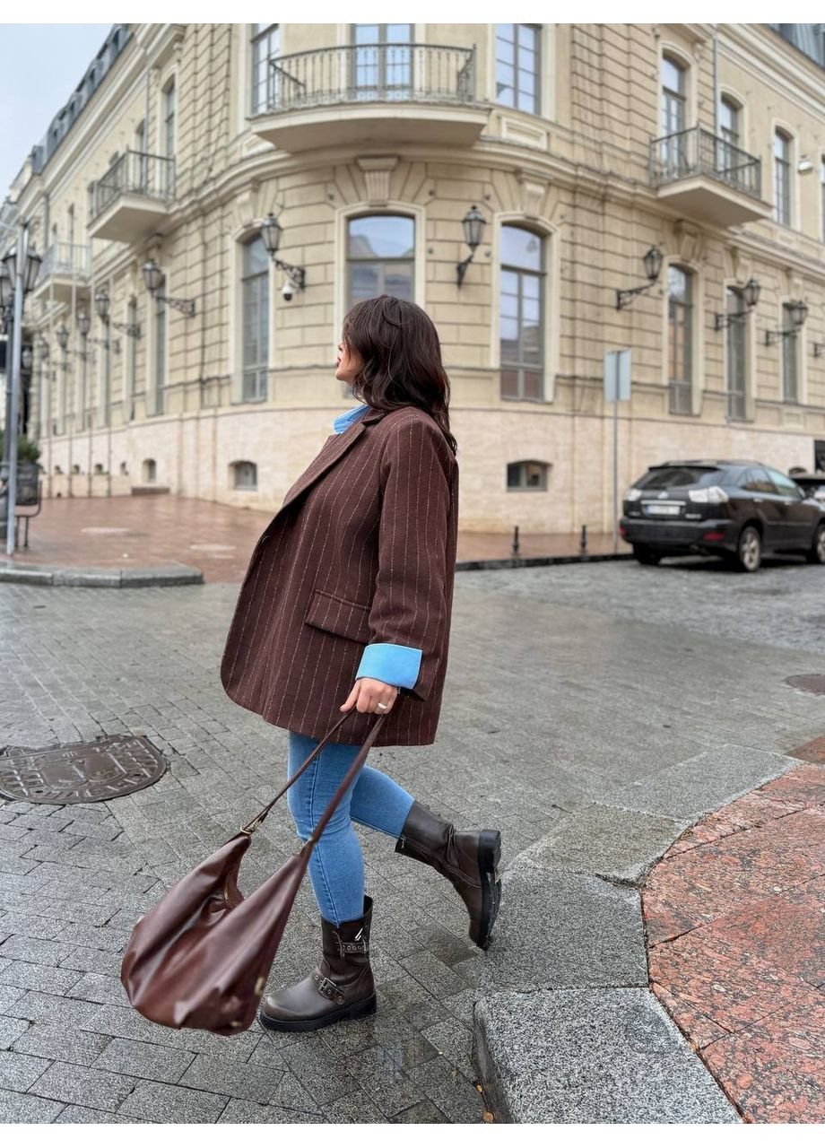 Піджак Оверс утеплений Україна (353303183)