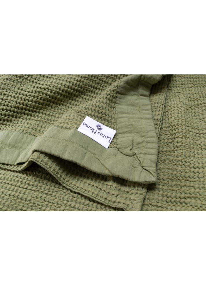 Покривало Home — Rius olive оливковий 240*260 Lotus (296778006)