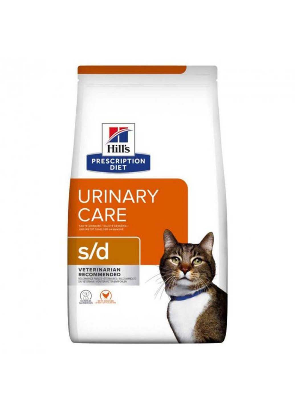 Корм сухой для лечения мочекаменной болезни у котов Prescription Diet Feline S/D 3 кг HILLS (286473055)