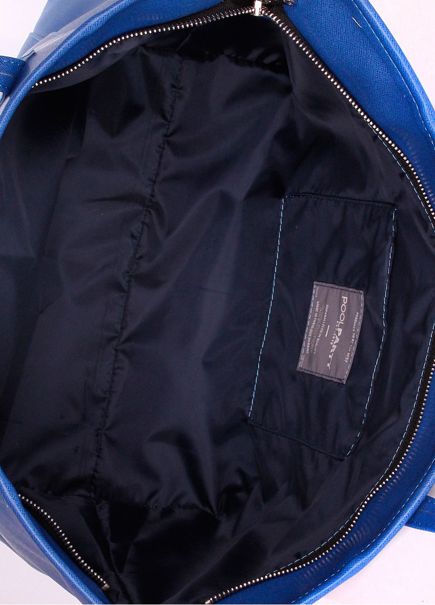 Женская сумка из искусственной кожи Safyan синяя PoolParty (372657702)