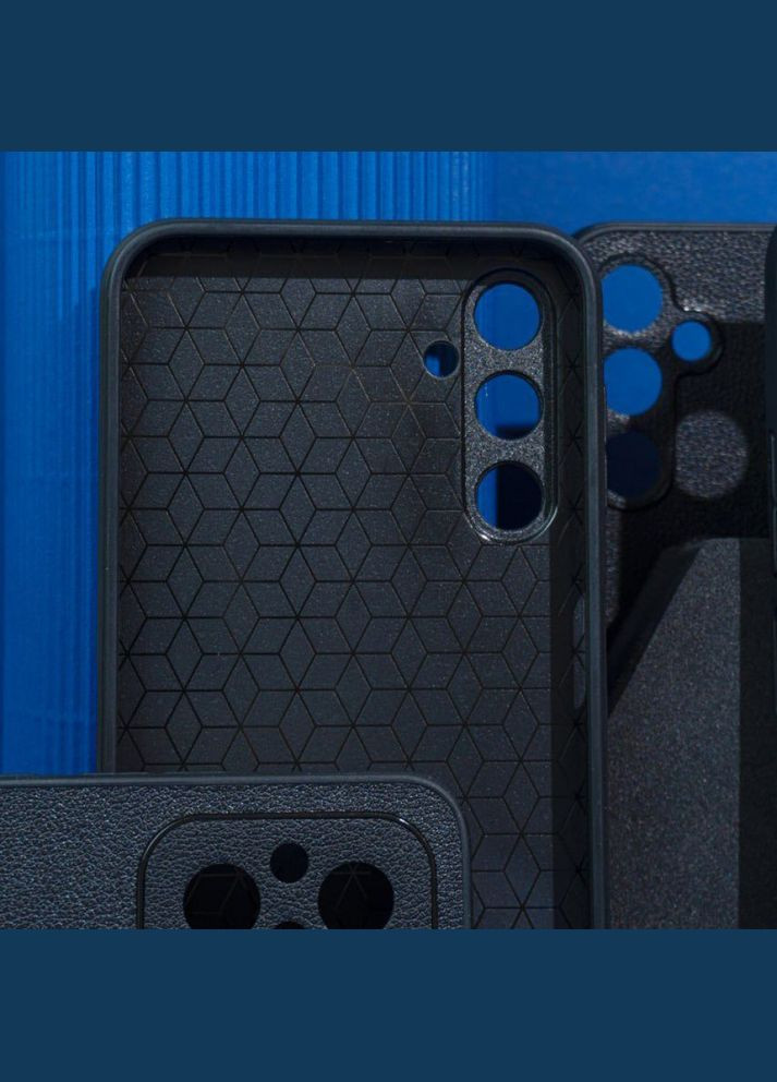 Чохол Leather Case Samsung Galaxy A14 Dark Brown Wave (304730809)