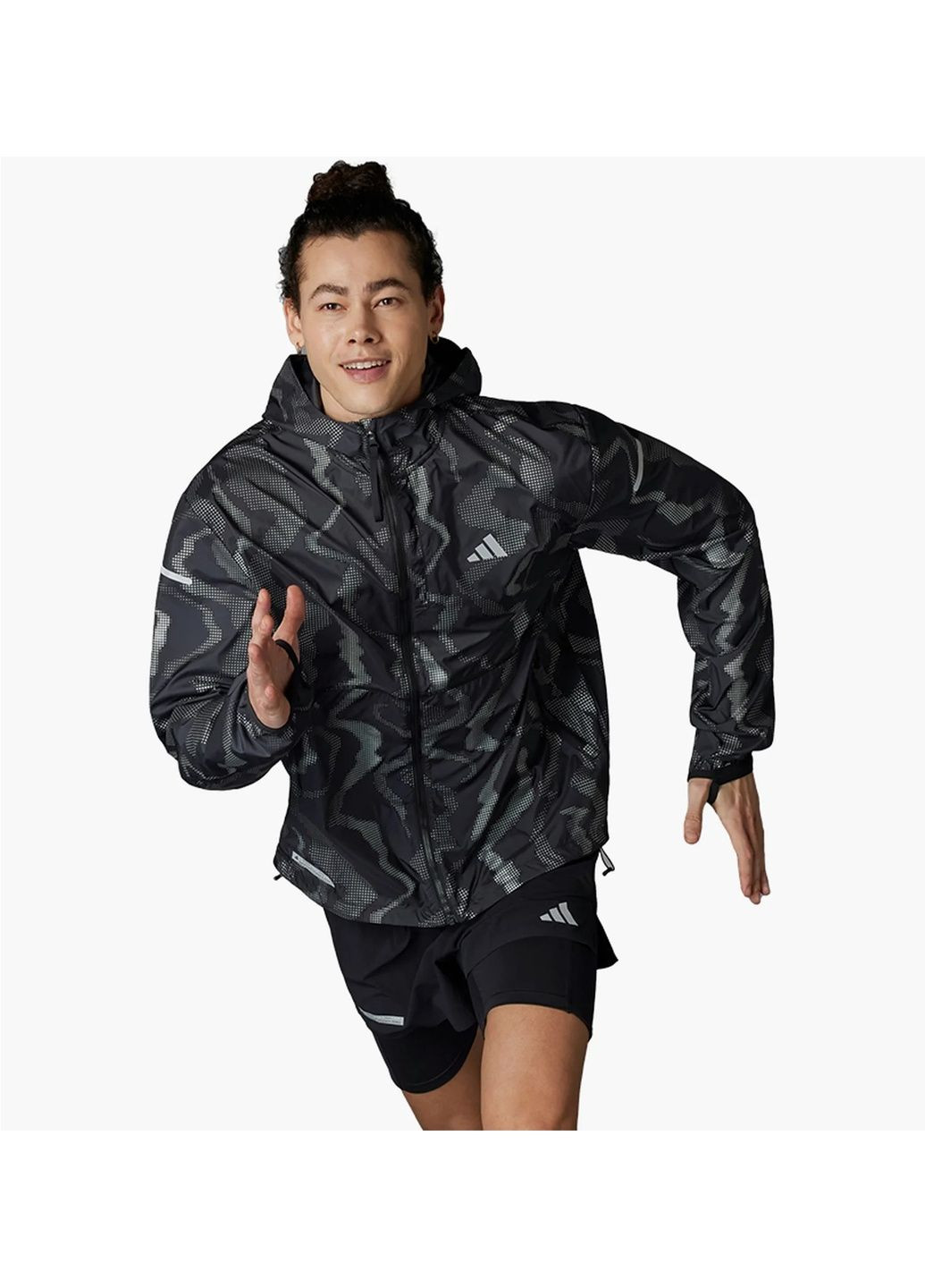 Черная куртка мужская ultimate wind.rdy black it3498 adidas