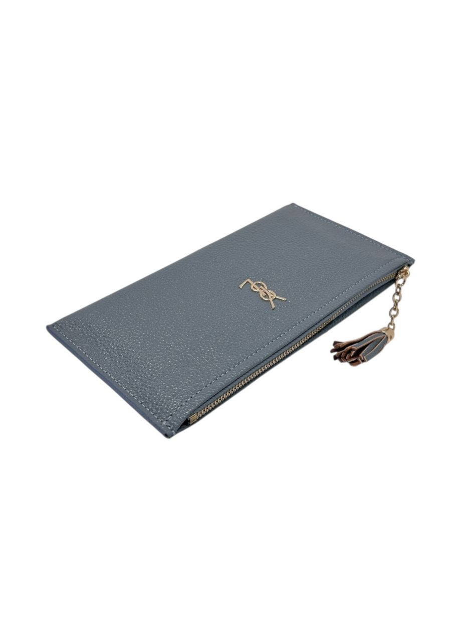 Женский кошелек из эко-кожи YSL Т9054-004 серебряный 21.5 х 11.5 х 1 Tailian (367263568)