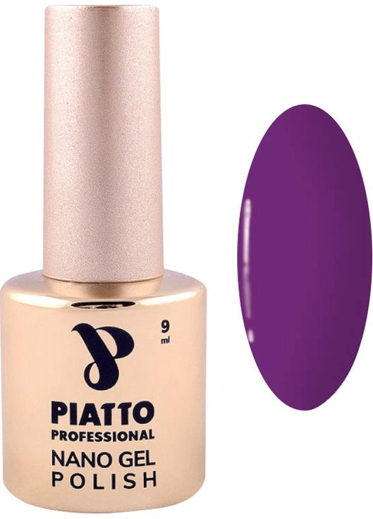 Гель-лак для ногтей №034, 9 мл Piatto (352185568)