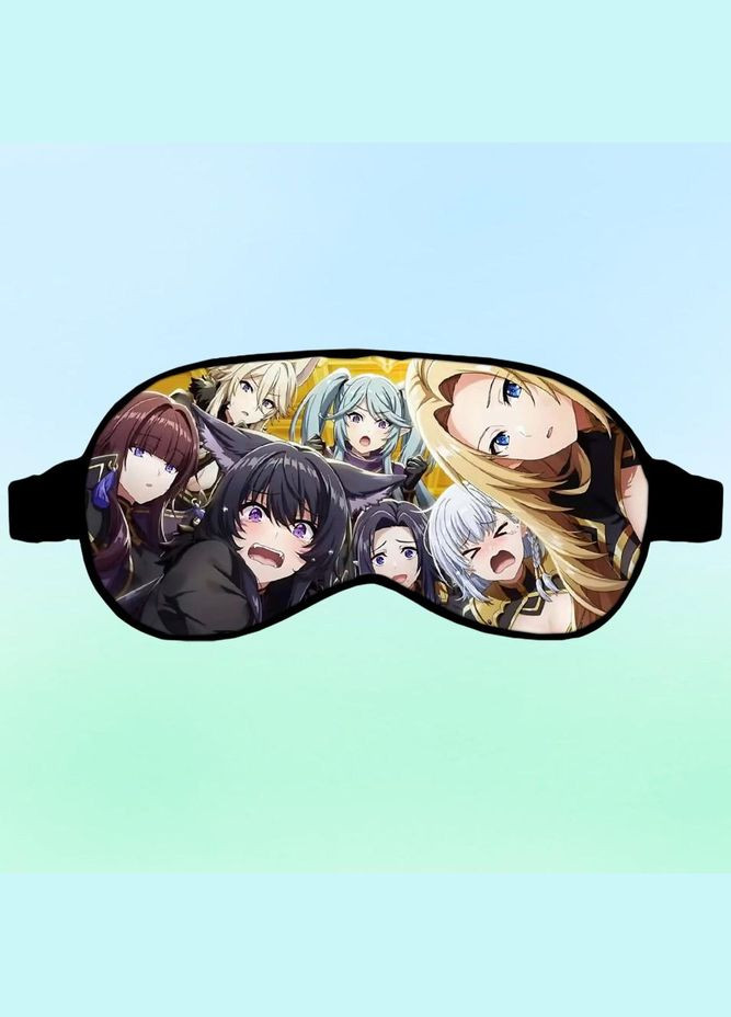 Маска для сна Аниме Восхождение в тени #0005 черная No Brand (315046556)