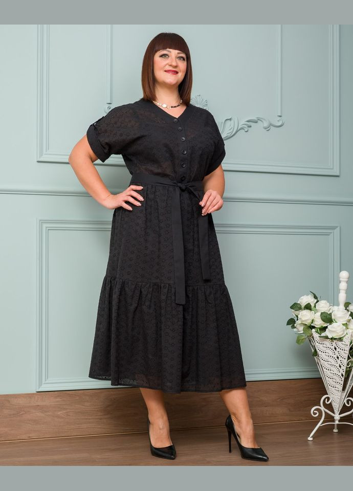 Чорна плаття 14563-6 Alenka Plus