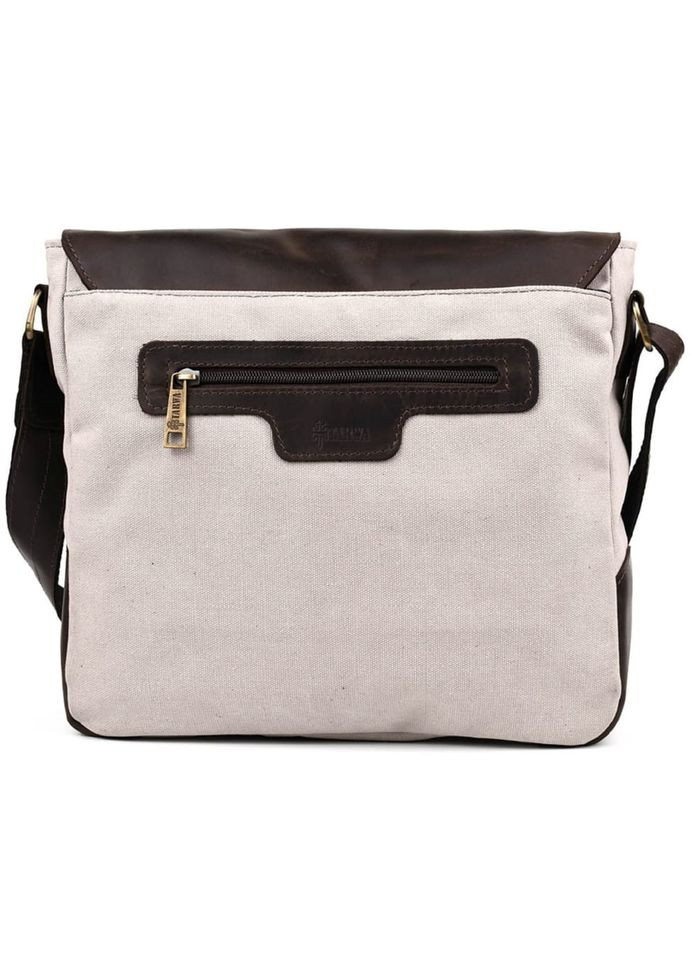 Сумка через плечо размера А4 из парусины и кожи RCJ-6601-3md TARWA (329150407)