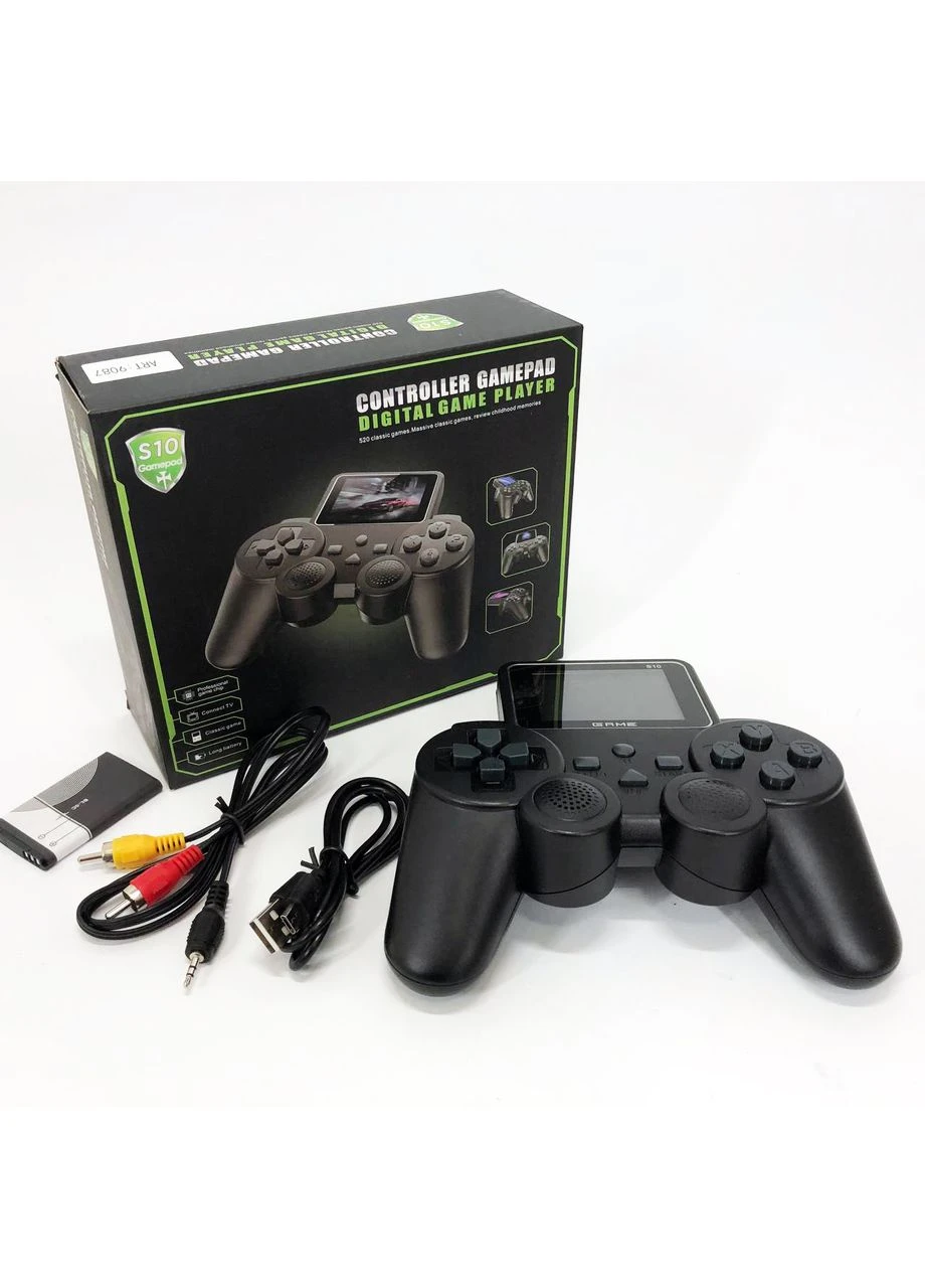 Ігрова консоль-джойстик S10 з 2.4 дюймовим LCD екраном, Ігрова приставка game, Дитяча приставка тетріс No Brand (385296613)