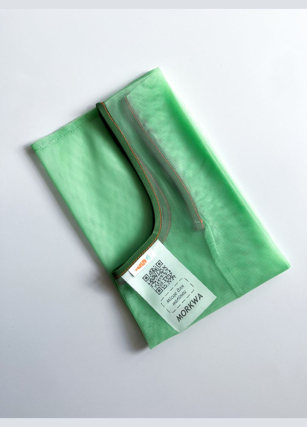 Майка стандарт с ручками тонкая, брендированная сумка Morkwa (335366005)