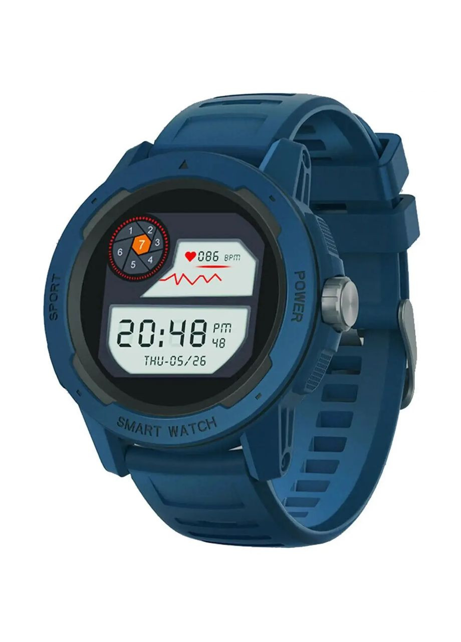 Годинник чоловічий водонепроникний Mars 2 Синій North Edge (335834862)